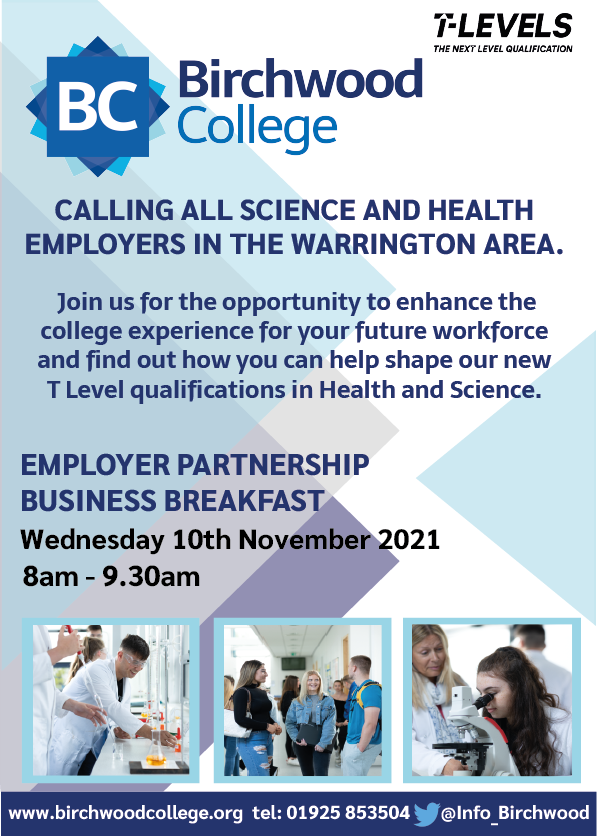 A4 Business Breakfast flyer Nov